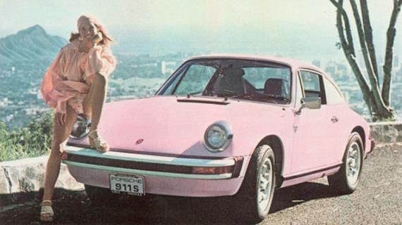  Pink Porsche Carrera 